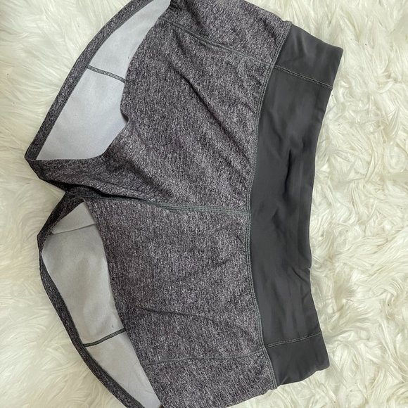 Lululemon Speed Up Short- Heathered Grey- Size 4 - Picture 1 of 4